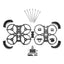 Lumenier QAV-PRO Micro Whoop 2.5" Cinequads Edition - Frame Kit