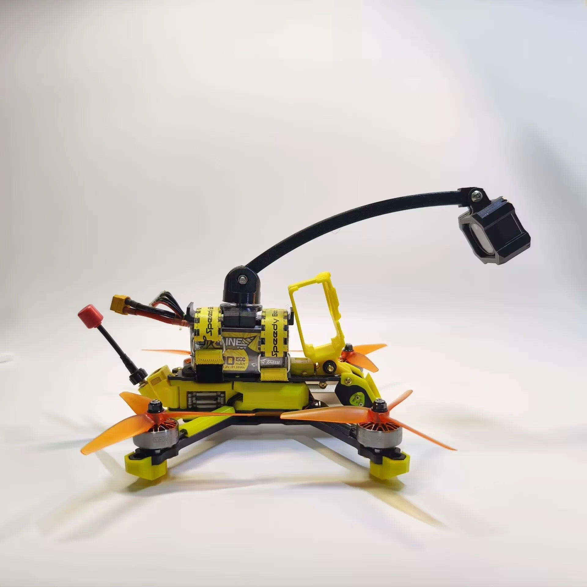 QiiFPV 360° Rotating Selfie Stick TPU Mount Main image