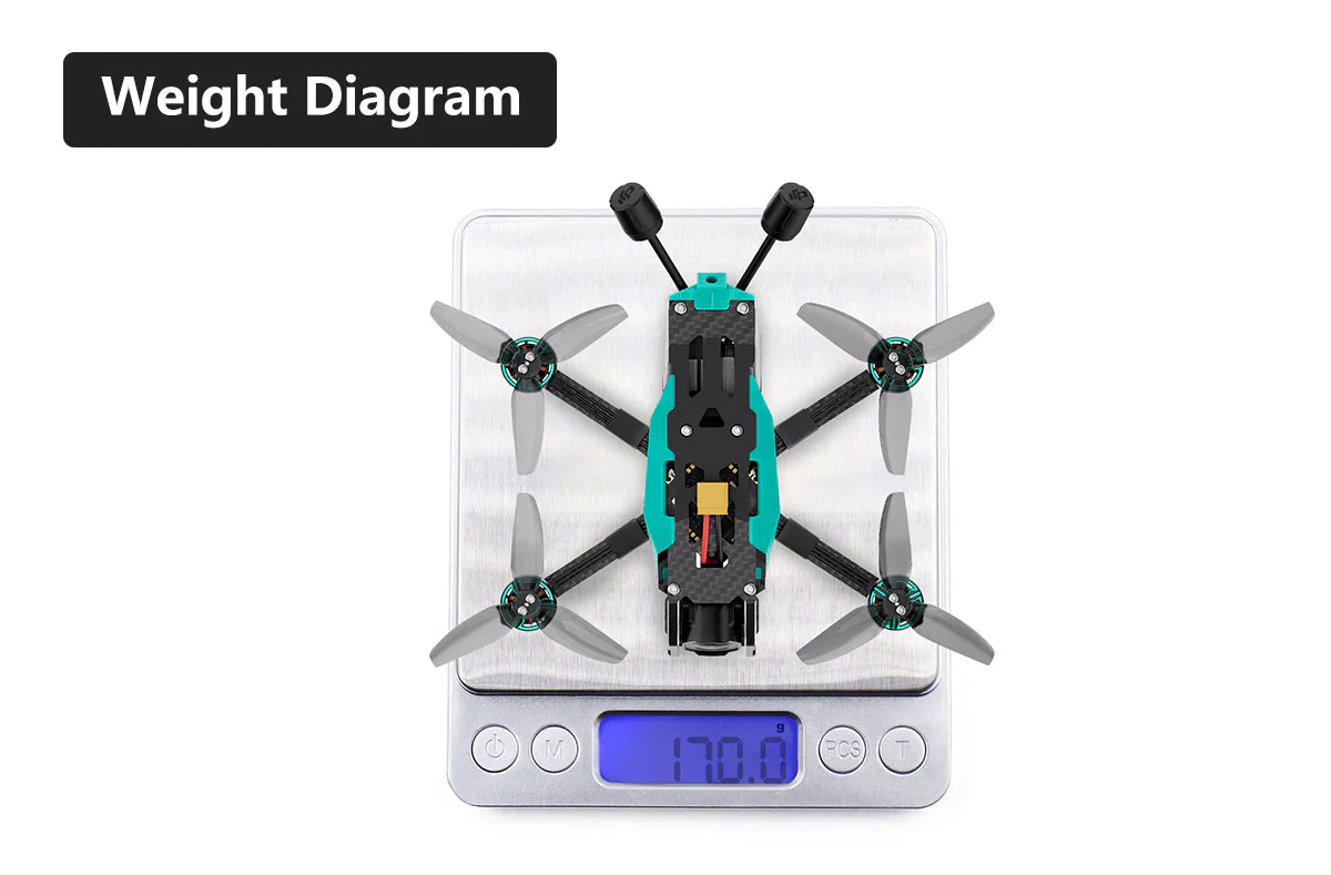 Sub250 Oasisfly25 2.5 Inches HD O4 Pro Freestyle Quadcopter