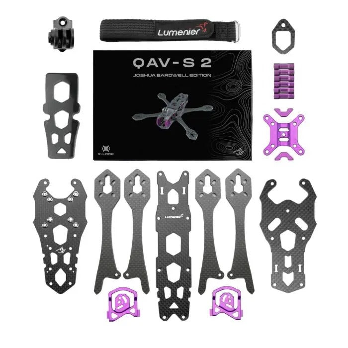 Lumenier QAV-S 2 Joshua Bardwell SE 5 inch Frame Kit