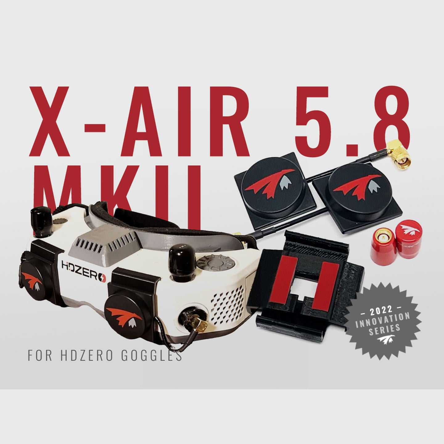 TRUERC X-AIR 5.8 MK II Pair For HDZERO Goggles