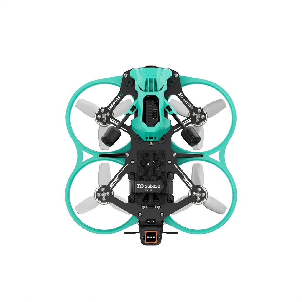 Sub250 DollyFly25 V2 HD O4 Pro GPS 2.5-inch 4S CineWhoop