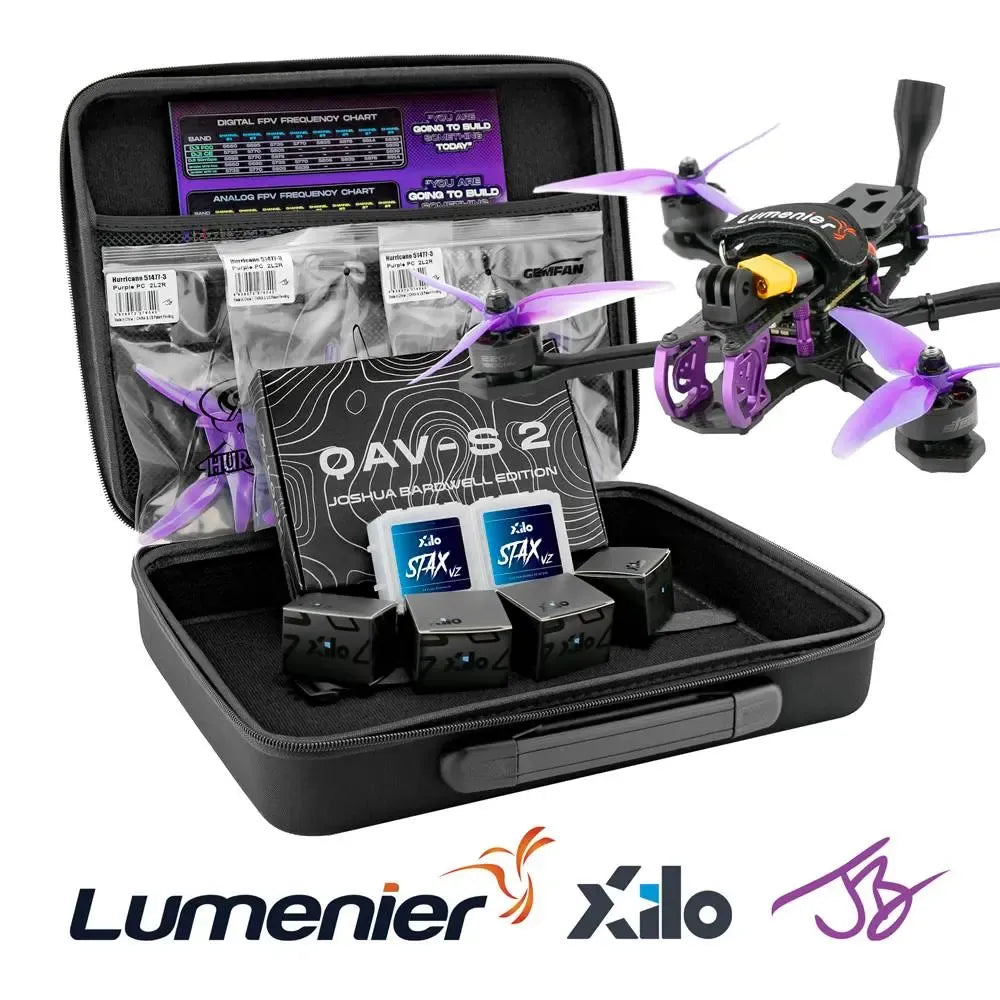 Lumenier Beginner DIY FPV Drone Kit - QAV-S 2 Joshua Bardwell SE 5”