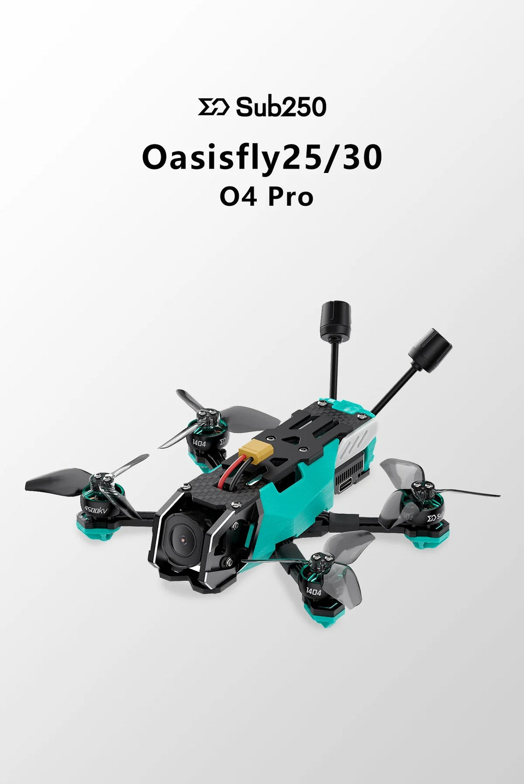 Sub250 Oasisfly25 2.5 Inches HD O4 Pro Freestyle Quadcopter