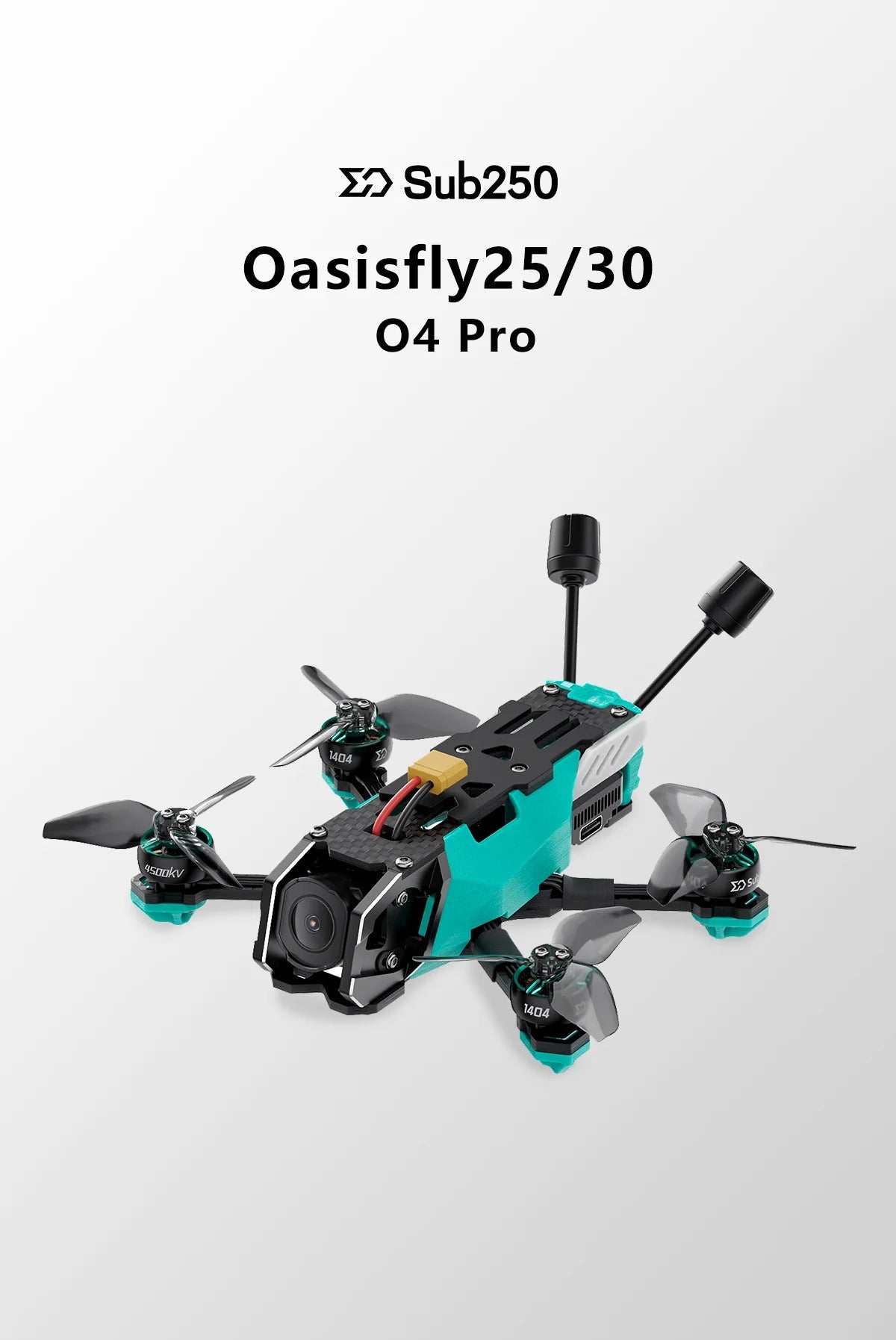Sub250 Oasisfly25 2.5 Inches HD O4 Pro Freestyle Quadcopter