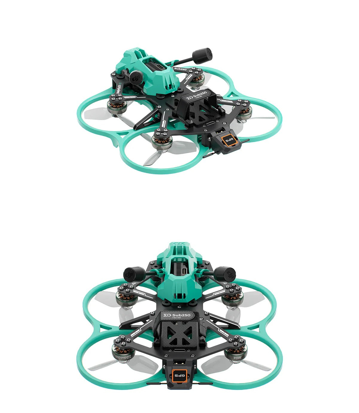 Sub250 DollyFly25 V2 HD O4 Pro GPS 2.5-inch 4S CineWhoop