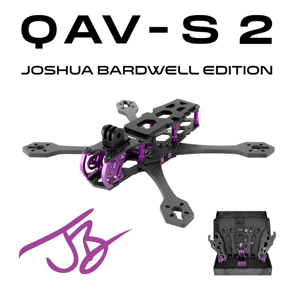 Lumenier QAV-S 2 Joshua Bardwell SE 5 inch Frame Kit Main image